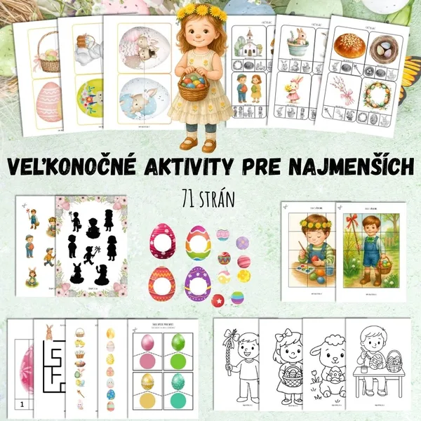 Veľkonočné aktivity pre najmenších