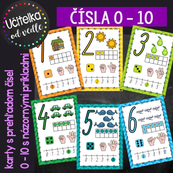 ČÍSLA 0 - 10