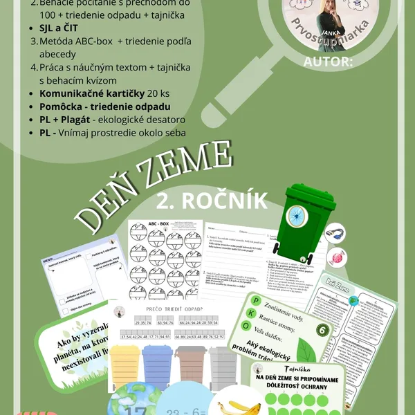 Deň zeme 2. ročník (tematické vyučovanie)