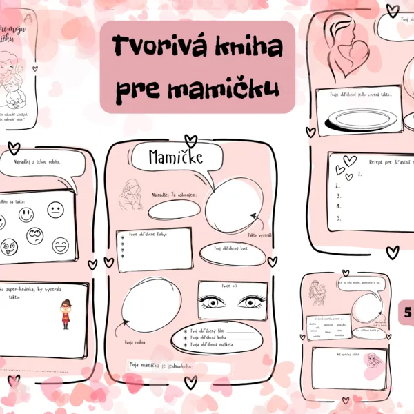 Tvorivá kniha pre mamičku