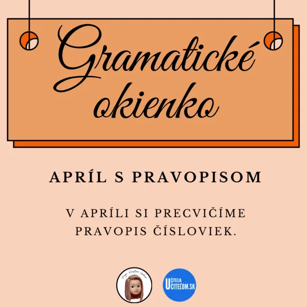 APRÍL S PRAVOPISOM - pravopisné cvičenie