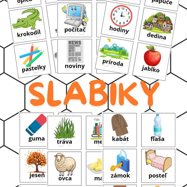 Slabiky - čítanie 