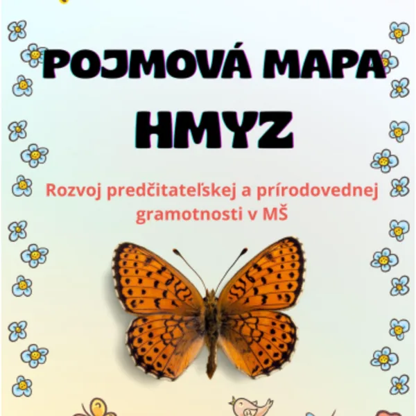 Pojmová mapa - hmyz