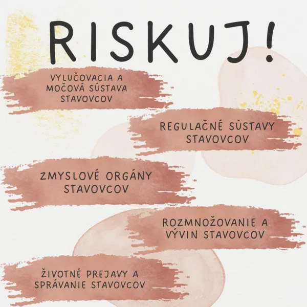 RISKUJ! - Vybrané sústavy stavovcov 