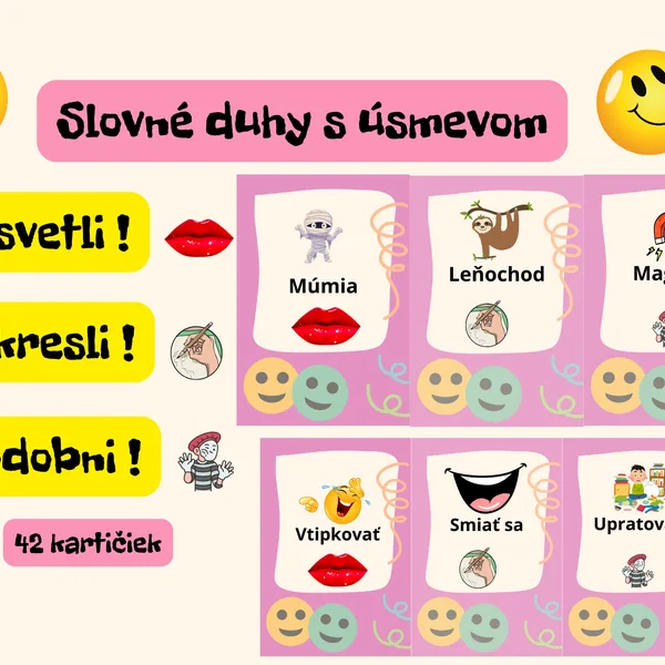 Slovné druhy s úsmevom