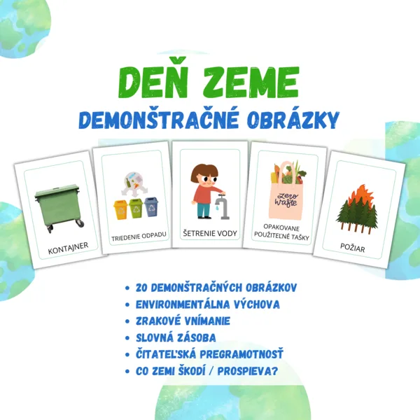 DEŇ ZEME - brožúra - demonštračné obrázky