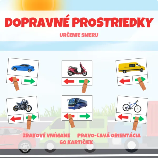 DOPRAVNÉ PROSTRIEDKY - brožúra - Určenie smeru