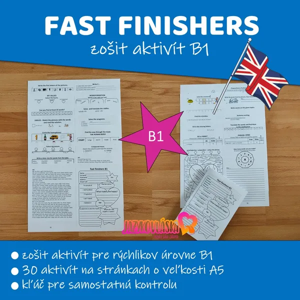 Fast finishers zošit aktivít B1