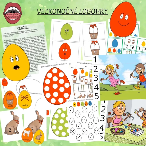 VELKONOČNÉ LOGOHRY 