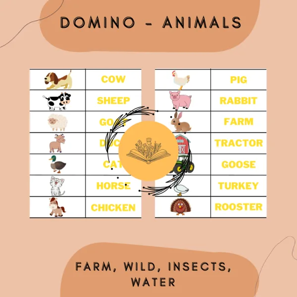 Domino – Animals – Zvieratá