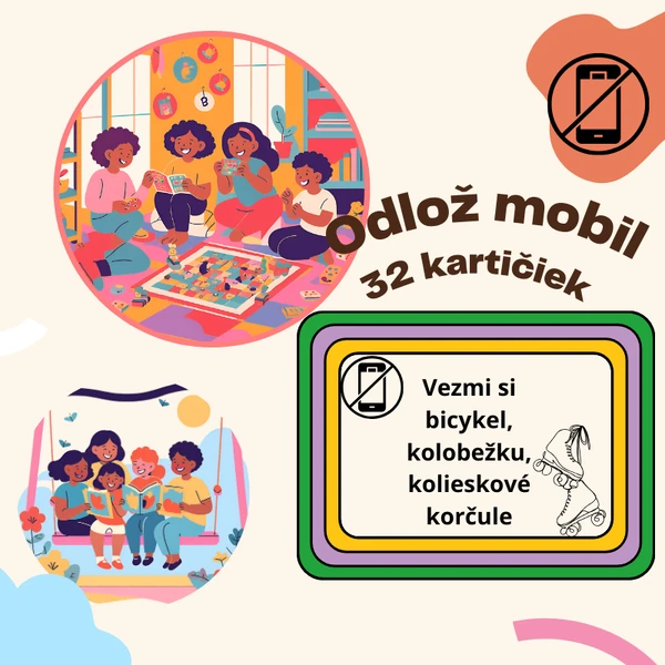Odlož mobil - ranné kruhy, diskusia, komunikačné kartičky