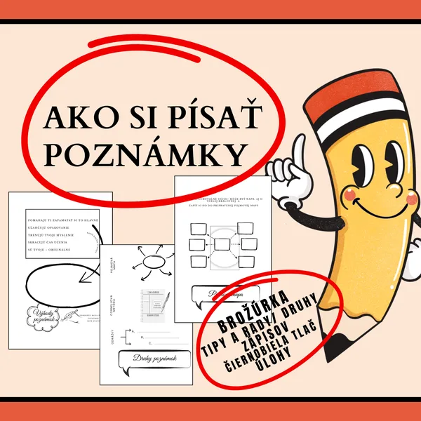 Ako si písať poznámky/ práca s textom/ metódy zapisovania si poznámok/ hľadanie a triedenie informácií