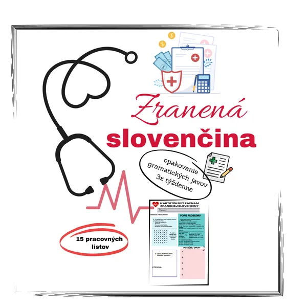 Zranená slovenčina - opakovanie gramatiky a slohu