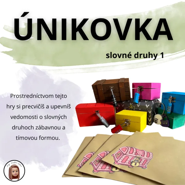 ÚNIKOVKA - slovné druhy 1