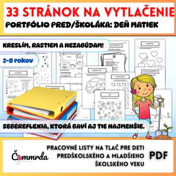 Portfólio před/školáka: Deň matiek