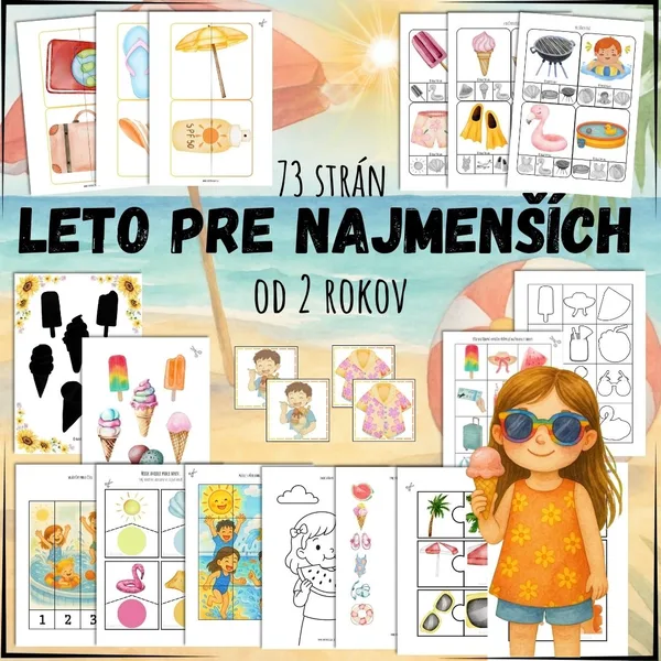 Leto pre najmenších - Súbor aktivít