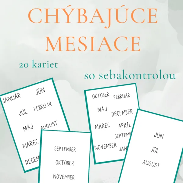 Chýbajúce mesiace