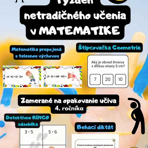 Týždeň netradičného učenia v MATEMATIKE