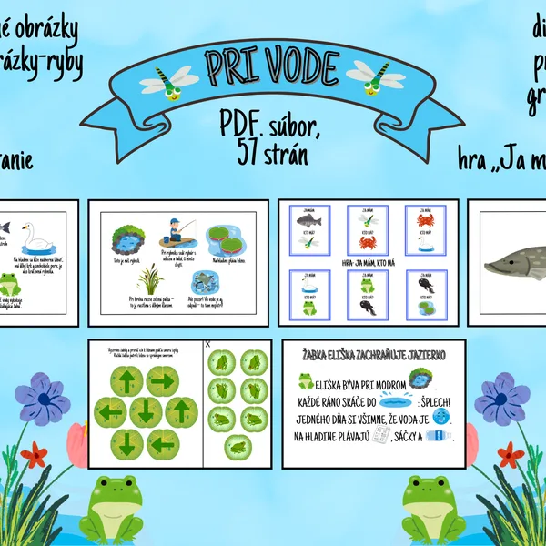 Pri vode 🐟🦀