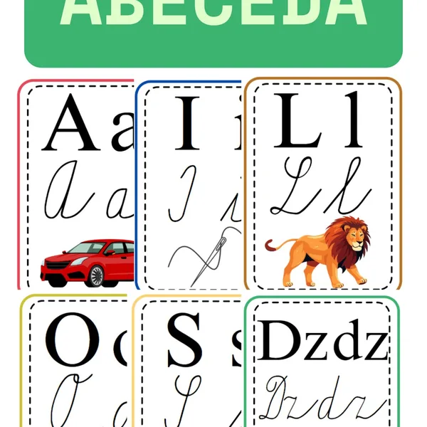 Abeceda - nástenka