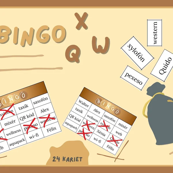 BINGO - X, W, Q