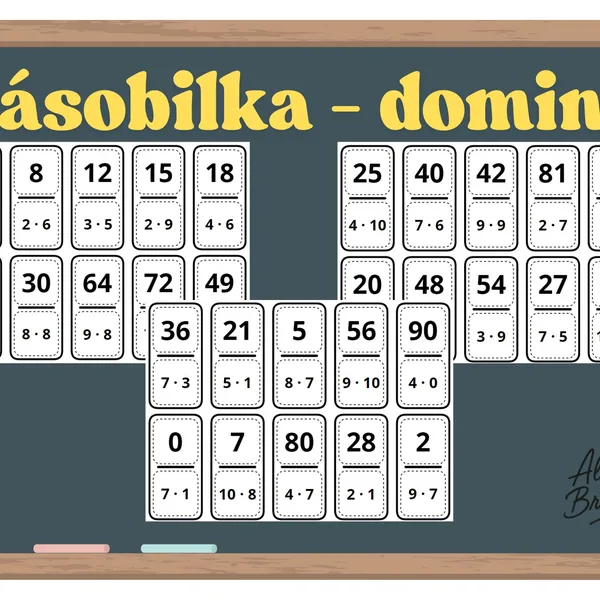 Násobilka - domino