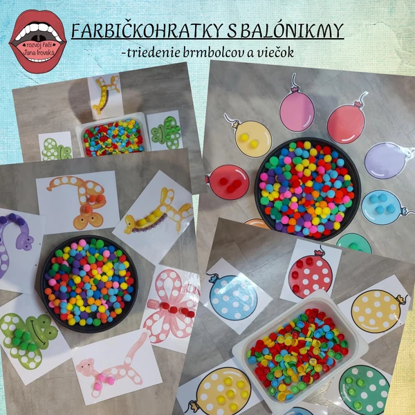 FARBOHRATKY S BALÓNIKMY 