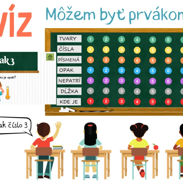 Kvíz - môžem byť prvákom?