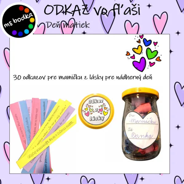 DEŇ MATIEK Odkaz vo fľaši
