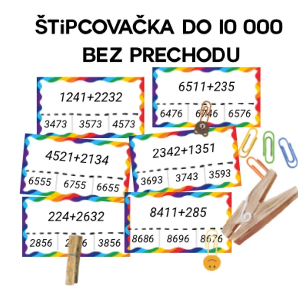 Štipcovačka do 10 000 bez prechodu