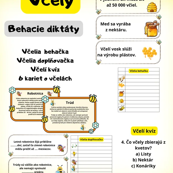 Včelie behacie úlohy
