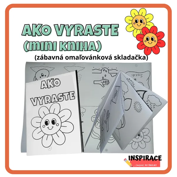 AKO VYRASTE 🌸 mini kniha