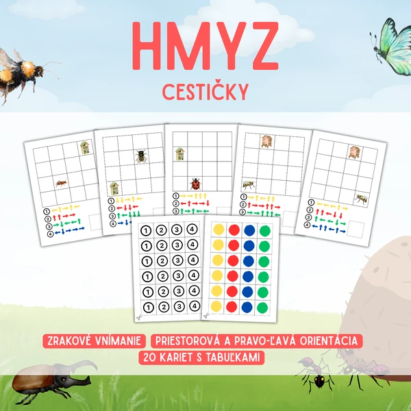 HMYZ - brožúra - cestičky