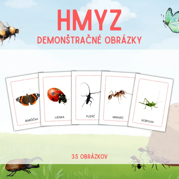HMYZ - brožúra - demonštračné obrázky