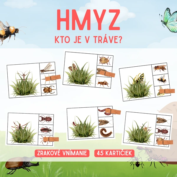HMYZ - brožúra - Kto je v tráve?