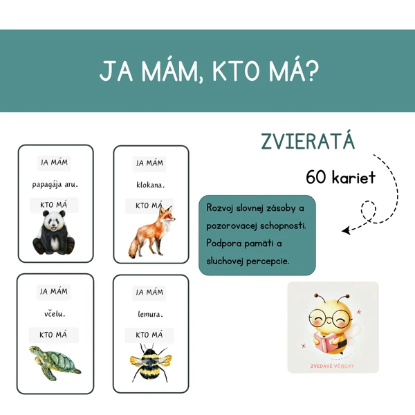 Ja mám, kto má - zvieratá 