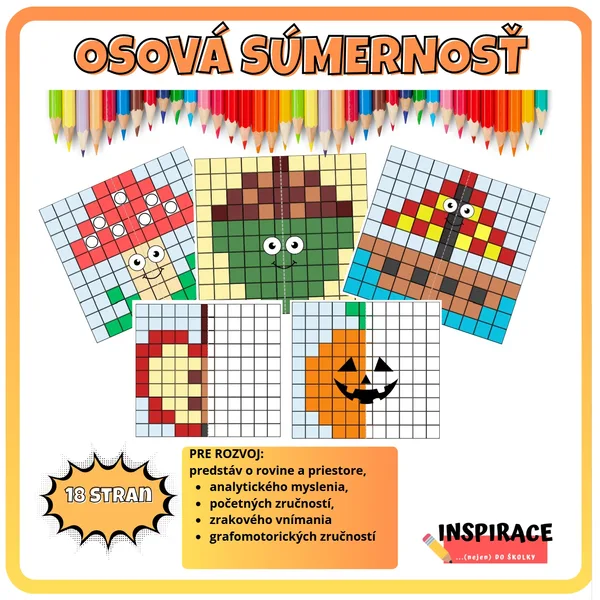 Osová súmernosť (leto a jeseň)