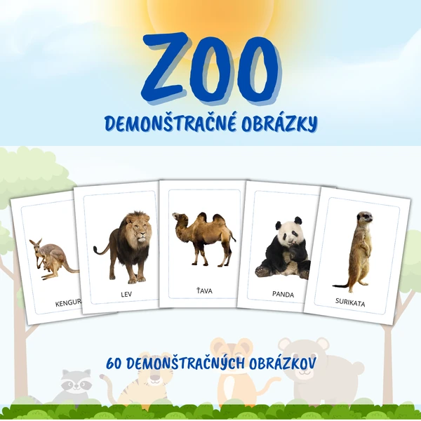 ZOO - brožúra - demonštračné obrázky