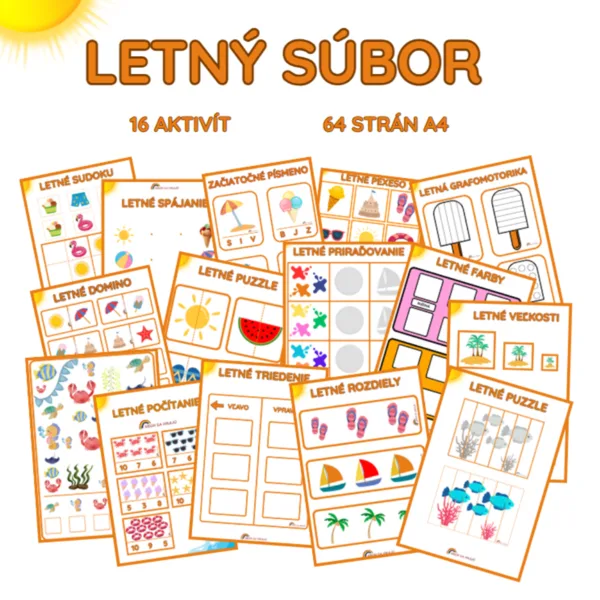 LETNÝ SÚBOR AKTIVÍT