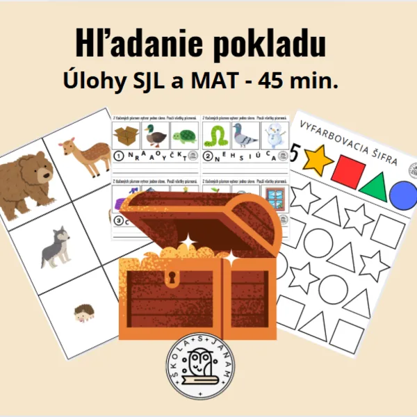 Hľadanie pokladu - tajný kód
