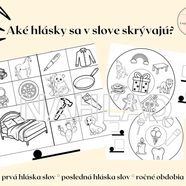 Logopédia | Reč | Fonologické uvedomovanie - Aké hlásky sa v slove skrývajú? I.