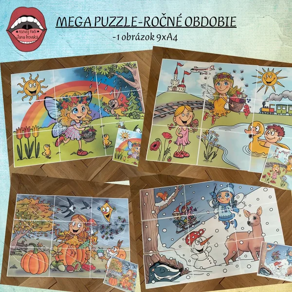 MEGA PUZZLE: ROČNÉ OBDOBIE