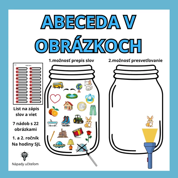 Abeceda v obrázkoch 