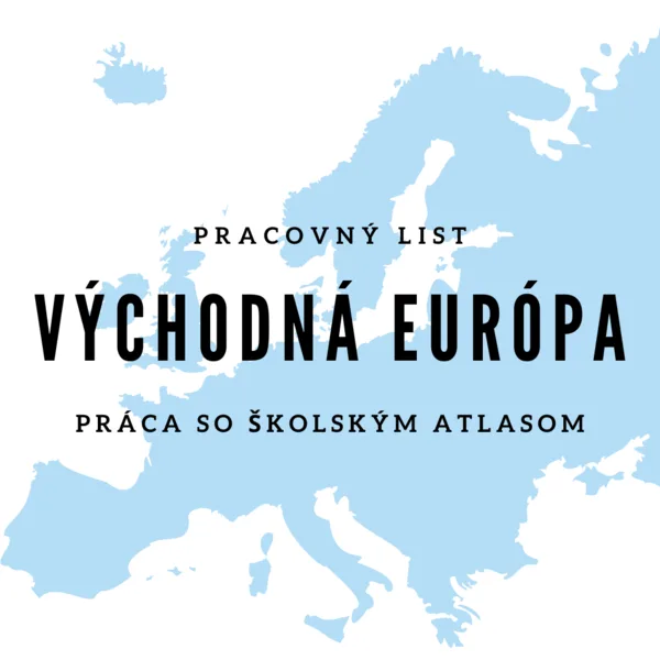 Východná Európa - práca s mapou