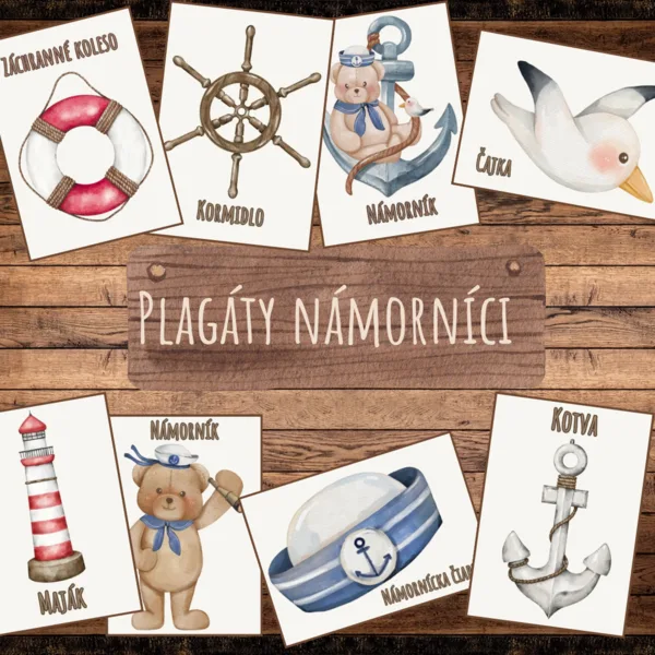 Plagáty námorníci