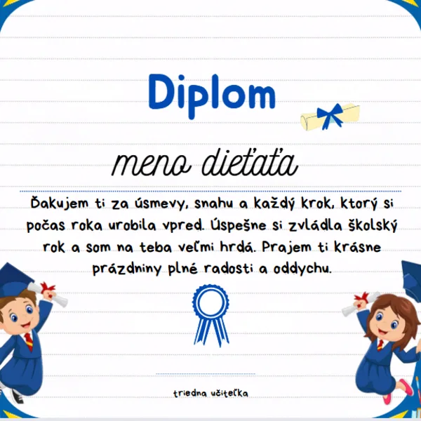 Diplom zdarma