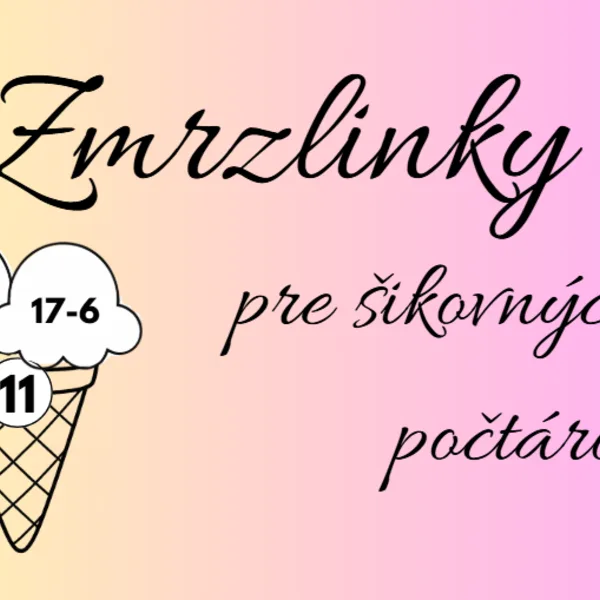 Zmrzlinky pre šikovných počtárov (+šablóna)