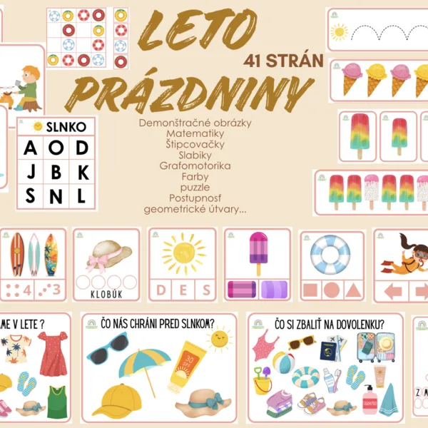 Leto prázdniny 