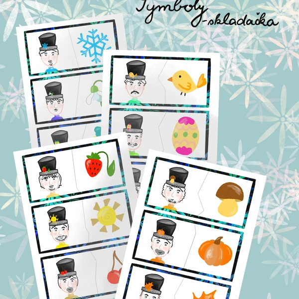 O 12 mesiačikoch - Symboly