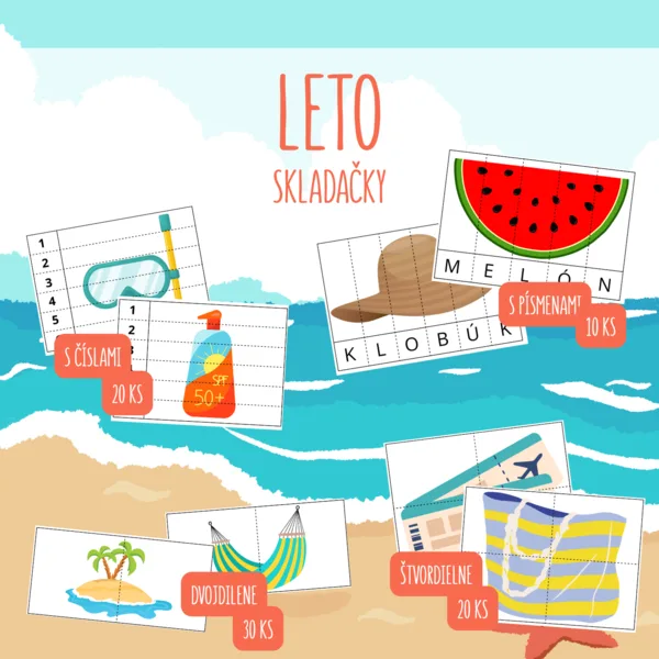 LETO - skladačky